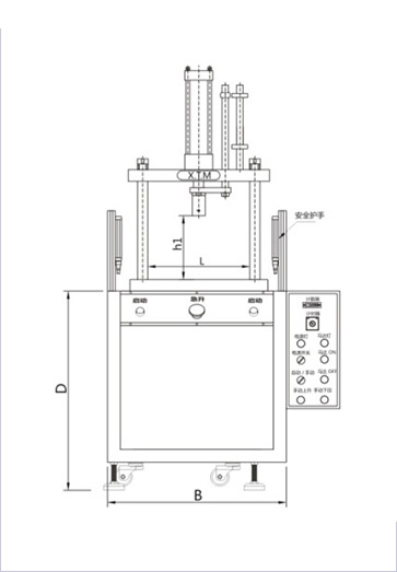 四柱兩板液壓機_XTM103